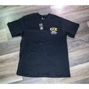 OTK Shirt Mens Large Black Logo Graphic T-Shirt Tee Gaming Esports Crewneck Top
